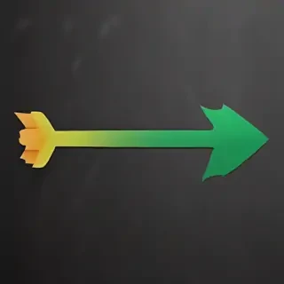 arrow with transparent background