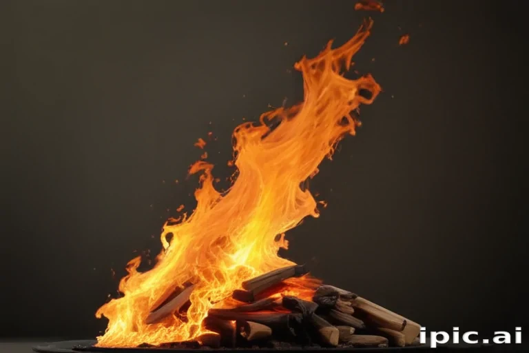 fire clear background