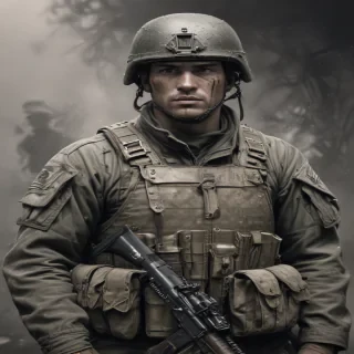 soldiers drawing