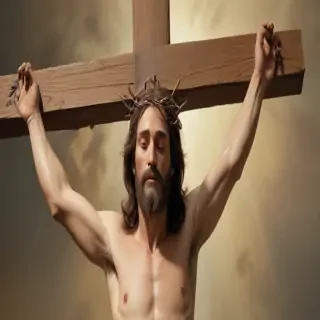 a picture of jesus on the cross