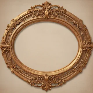 oval frame clipart