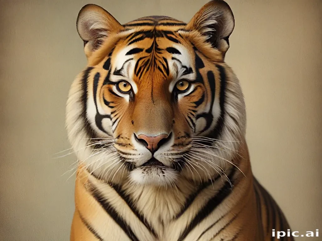 vintage tiger