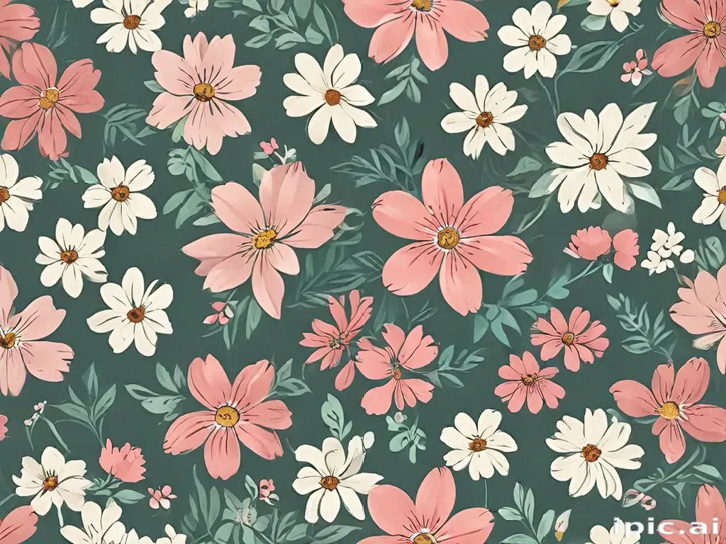 simple flower background