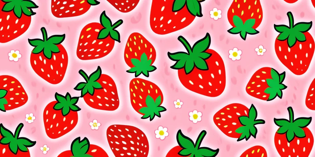 cute strawberry wallpaper