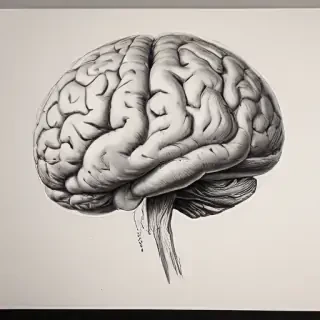 brain sketch