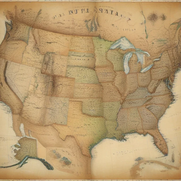 map of the united states of america