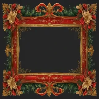 frame clipart christmas