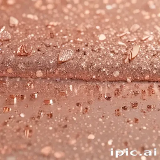 rose gold glitter background