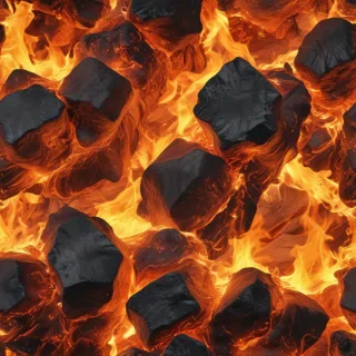 background with fire