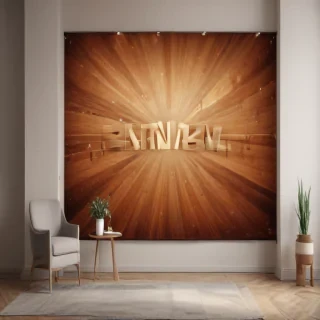 brown aesthetic banner