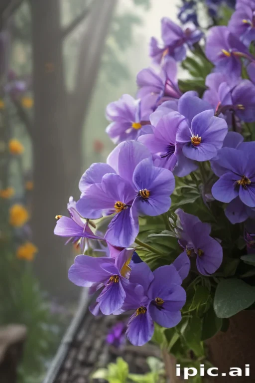 violets png