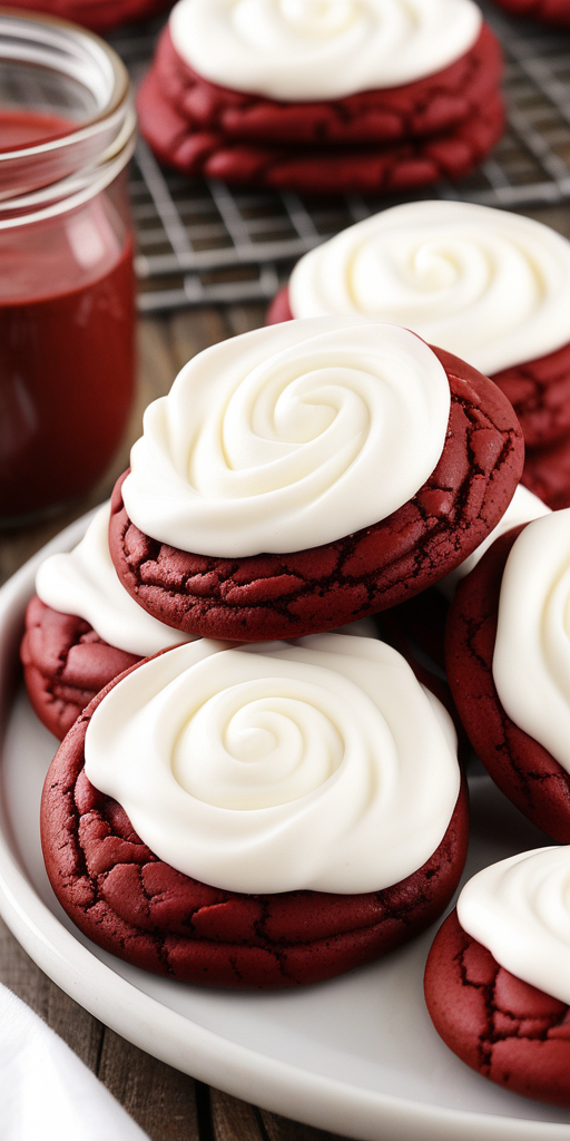 red velvet cool whip cookies