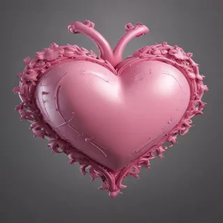 heart png pink