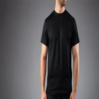 high resolution black t shirt template