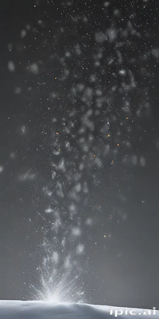 falling snow png