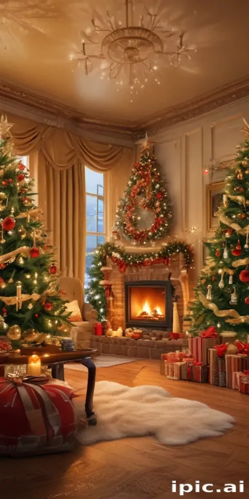 pretty christmas background