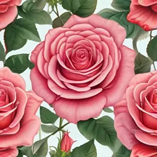 rose border