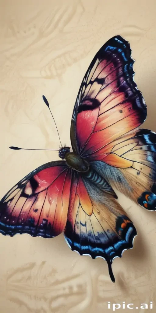 drawing pic of butterfly