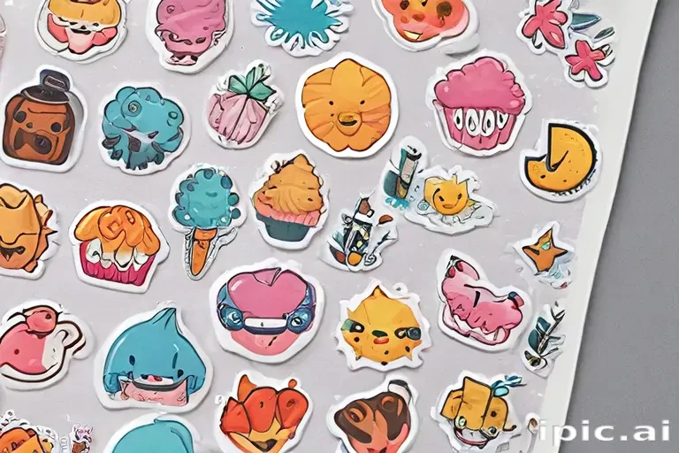 clipart of stickers