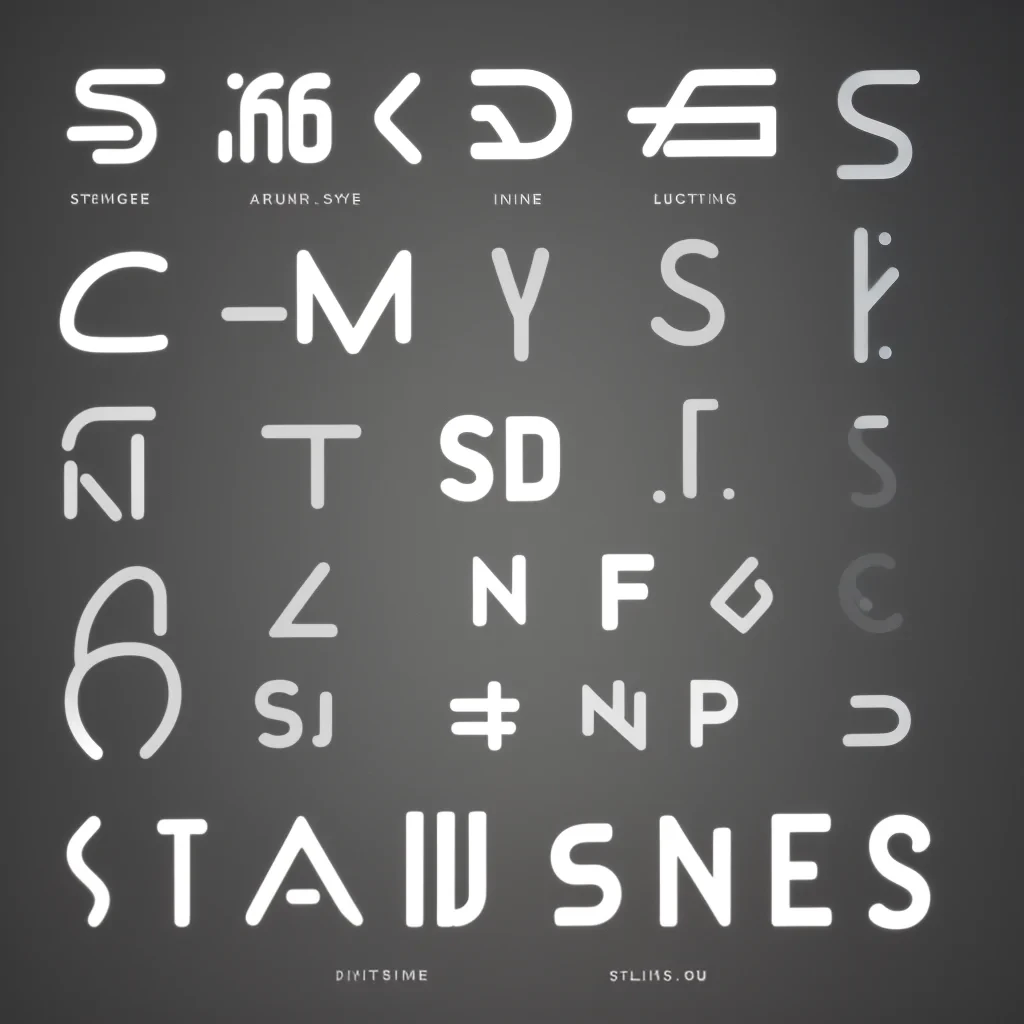 s font style images