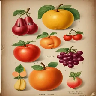 vintage fruit