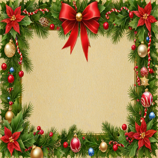 frame clipart christmas
