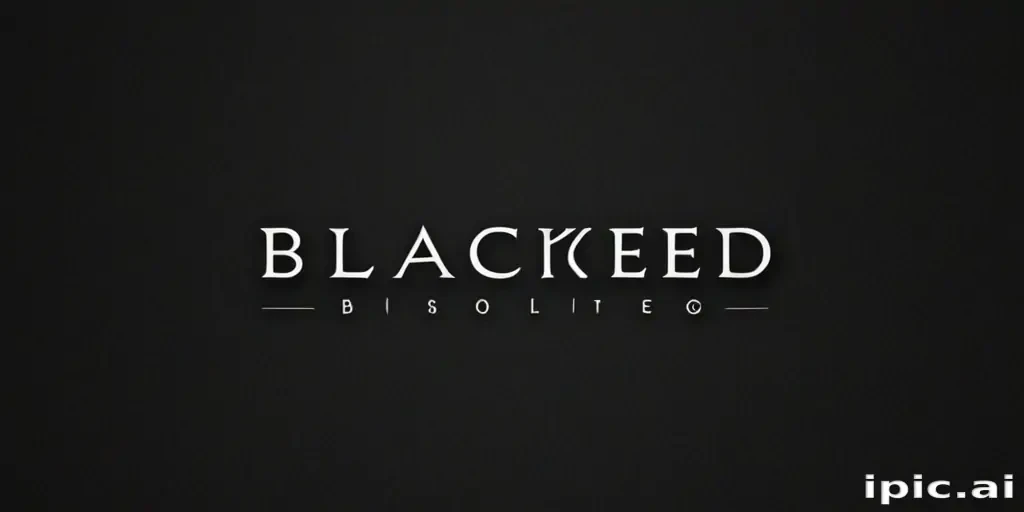 blacked logo