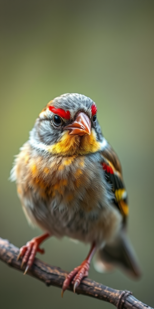regenerate a high-resolution close-up of a sparrow with detailed feather texture and vibrant colors, 85mm lens, f/1.8 aperture, ISO 200, natural light, DSLR camera, shallow depth of field