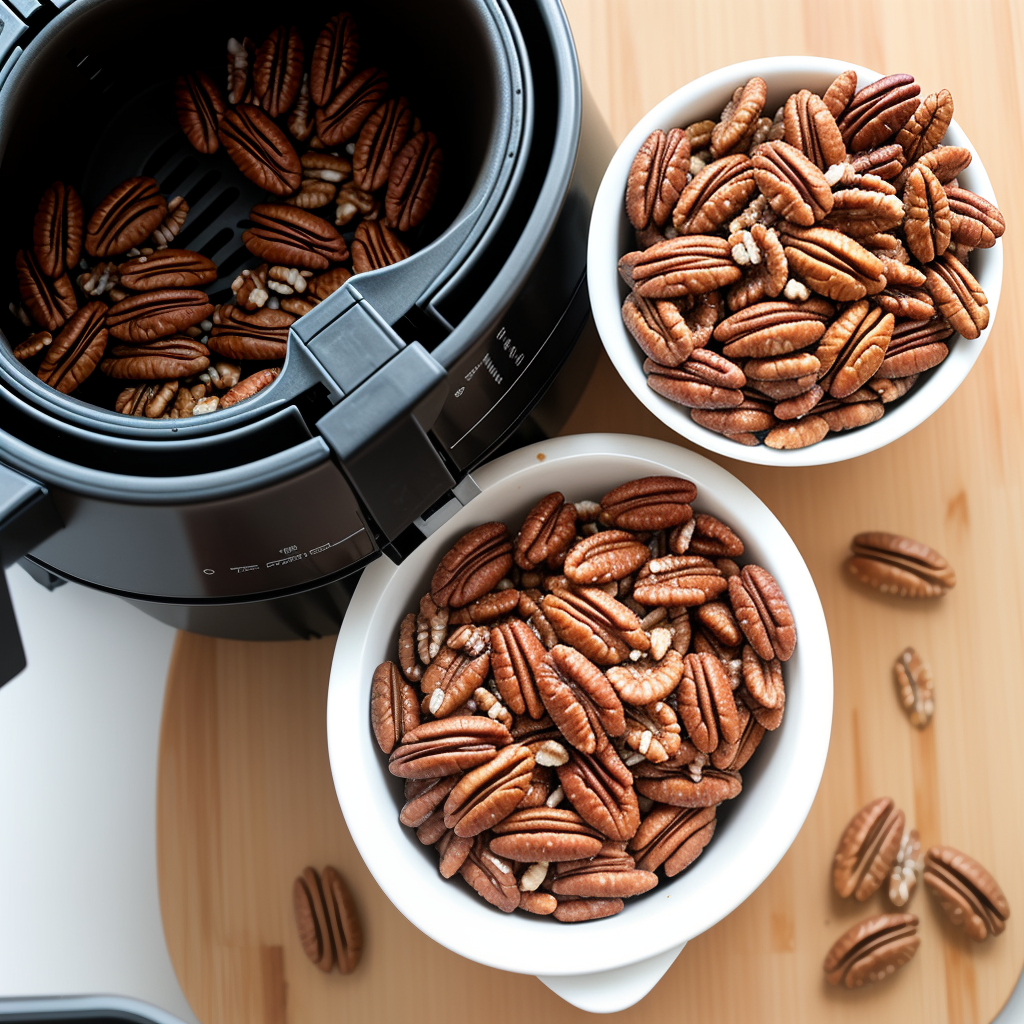 toast pecans in air fryer