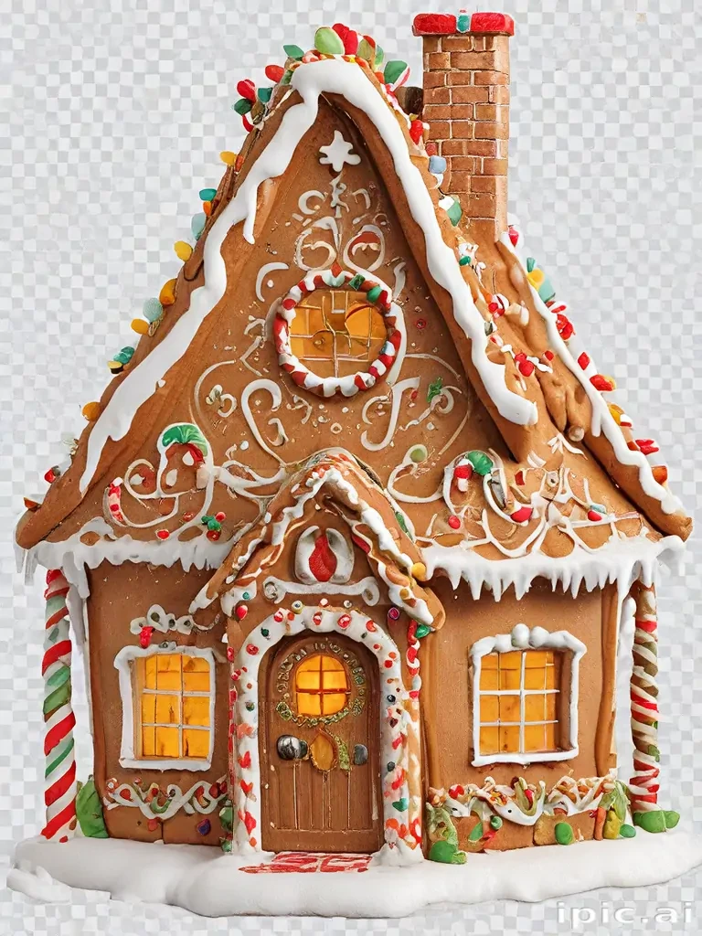 gingerbread house png