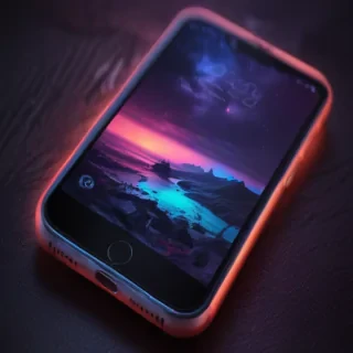 neon wallpapers for iphone
