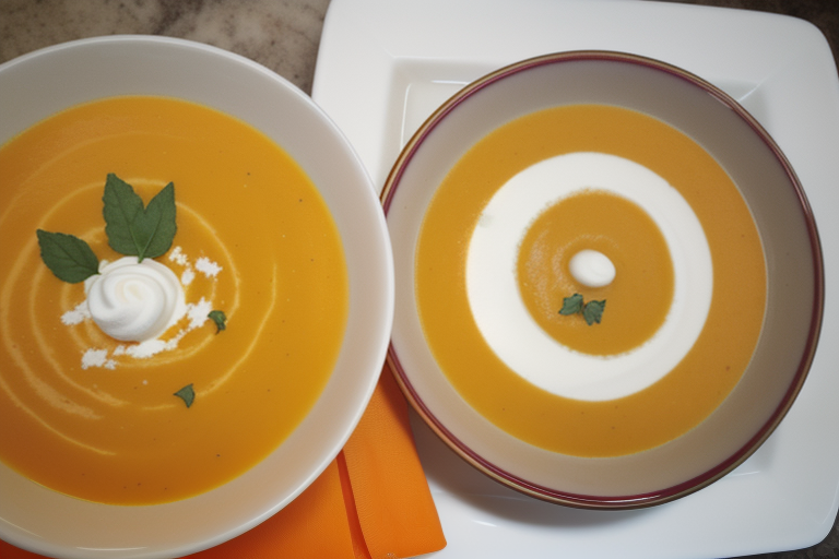 what goes good with butternut squash soup