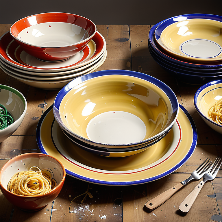 pasta bowls made in italy
