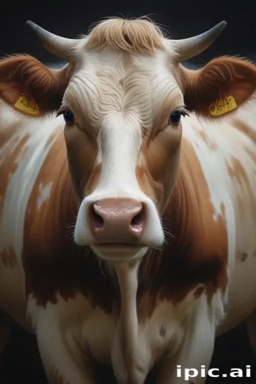 aesthetic cow print