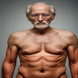 old man body
