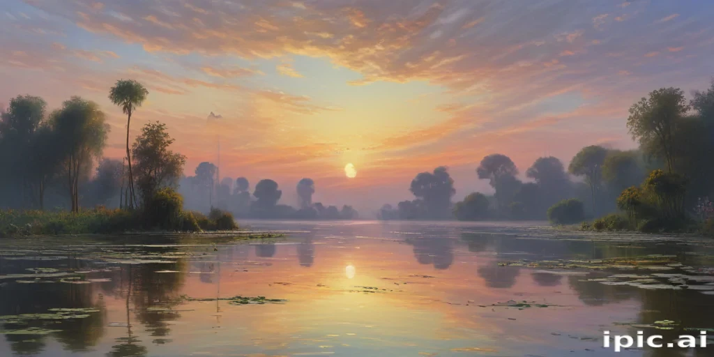 monet painting wallpaper
