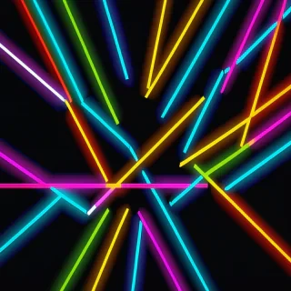 neon colorful background