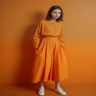 orange color