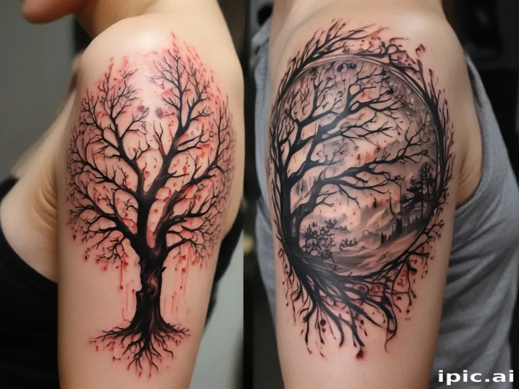 transparent tattoos