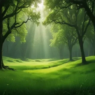 green background aesthetic