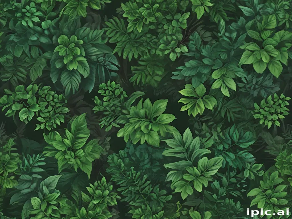 greenery background aesthetic