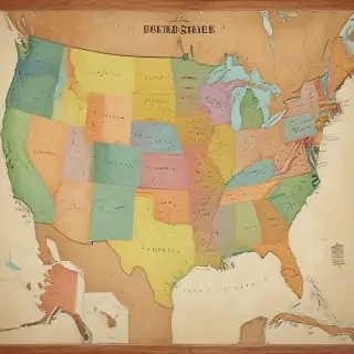map of the united states