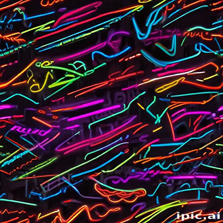 neon colors