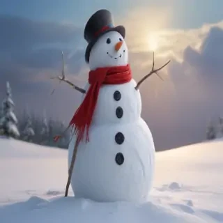 png snowman