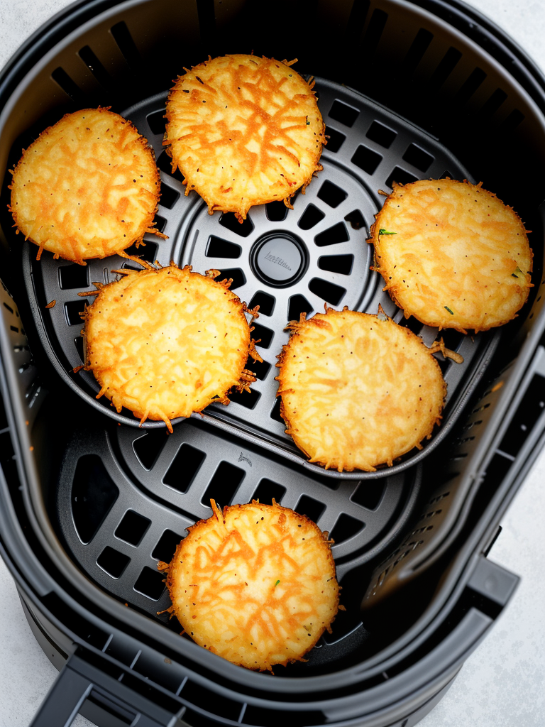 frozen hash brown in air fryer