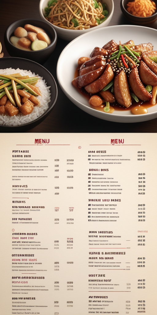 p.f. chang's menu with prices 2023 with pictures