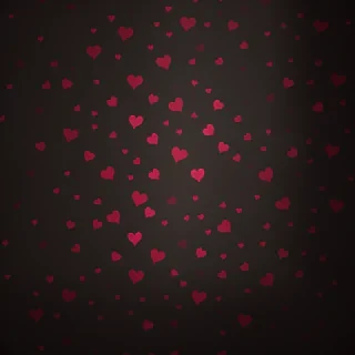 heart wallpaper black