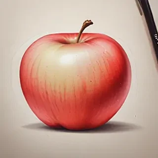apple drawings