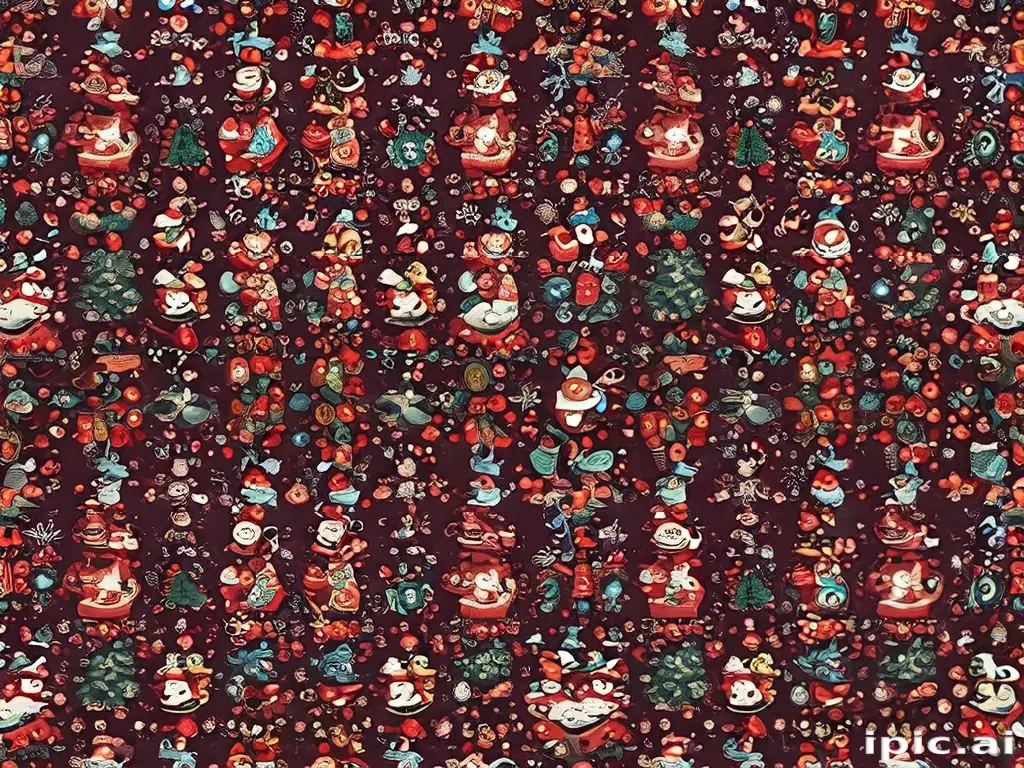 christmas pattern background