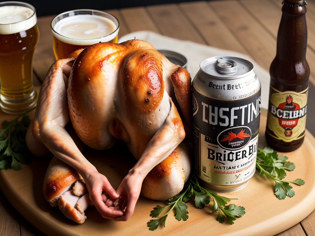 best beer for beer can chicken